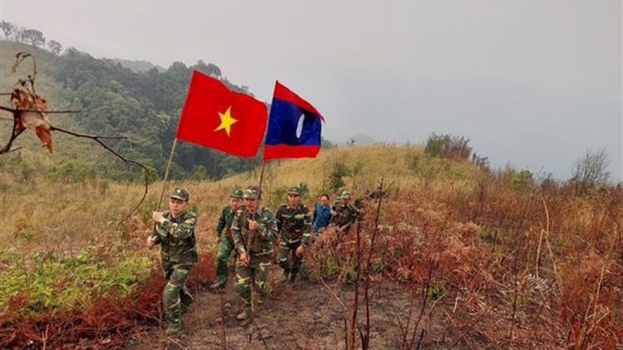 Vietnam, Laos conduct joint border patrol